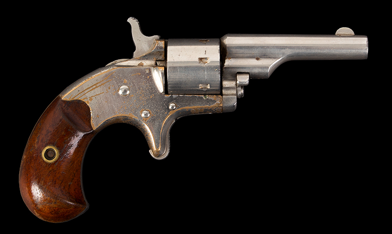 Colt Old Model, Open Top Frame, .22 Caliber Revolver, Image 1